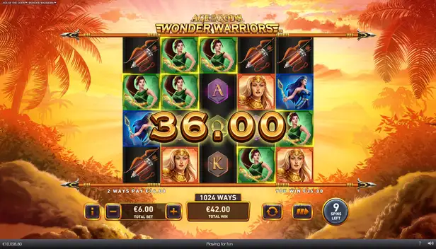 Age of The Gods Wonder Warriors Slot Review